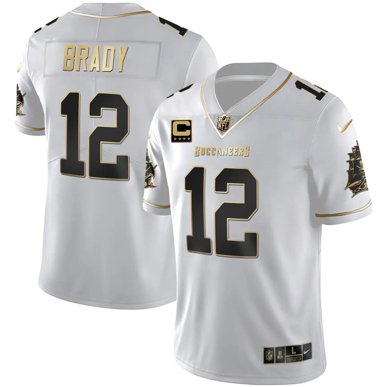 Tampa Bay Buccaneers Nike Vapor Stitched Jersey - Black - Image 19