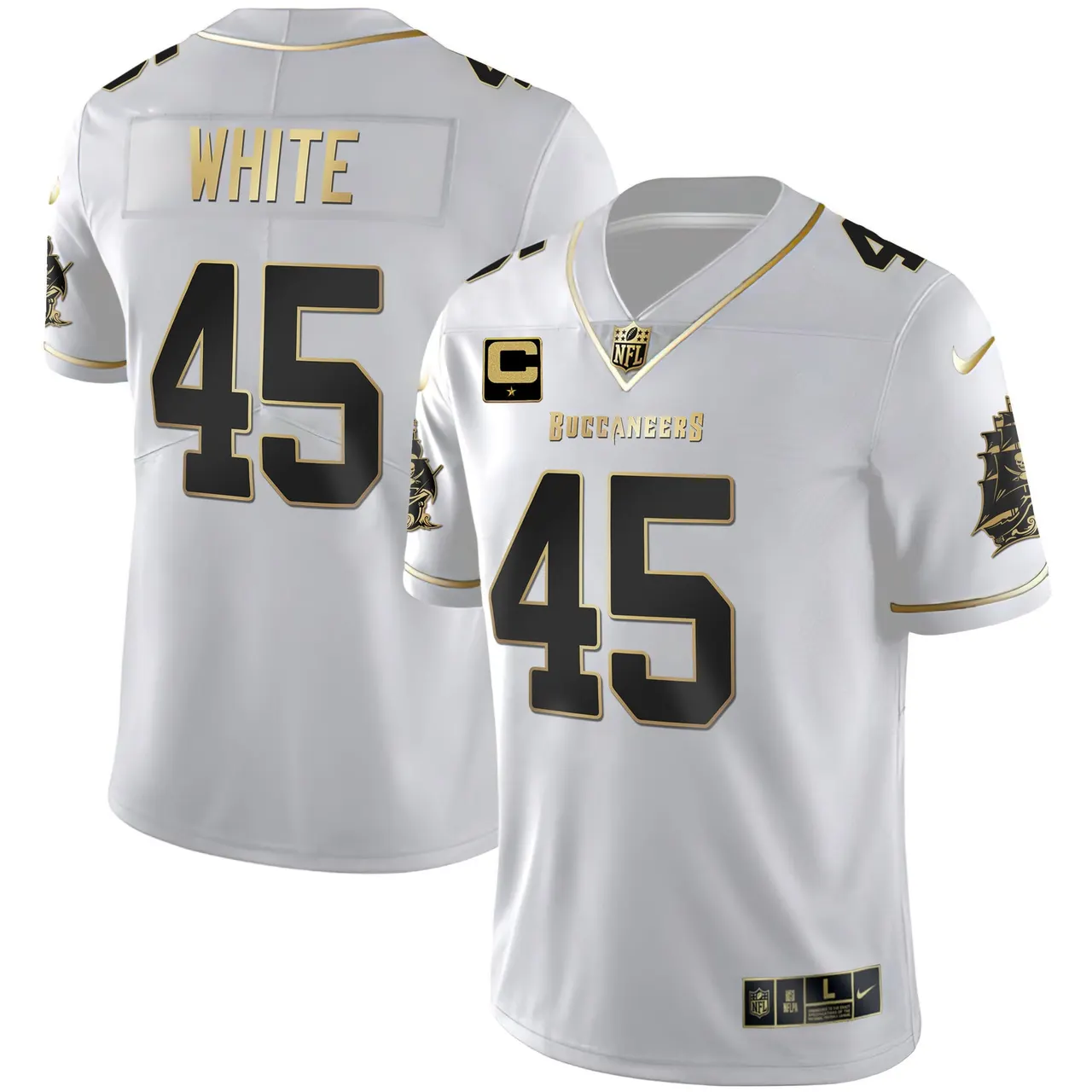 Tampa Bay Buccaneers Nike Vapor Stitched Jersey - Black - Image 23