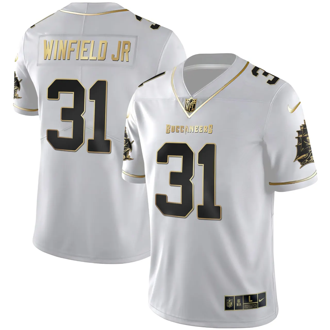 Tampa Bay Buccaneers Nike Vapor Stitched Jersey - Black - Image 24