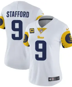 Los Angeles Rams Nike Women's Special Vapor Limited Stitched Jersey - Navy - Image 9
