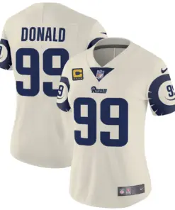 Los Angeles Rams Nike Women's Special Vapor Limited Stitched Jersey - Navy - Image 19