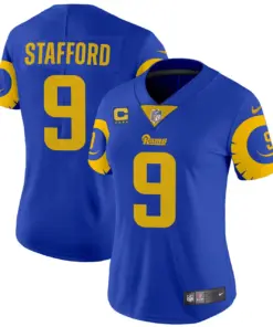 Los Angeles Rams Nike Women's Special Vapor Limited Stitched Jersey - Navy - Image 27