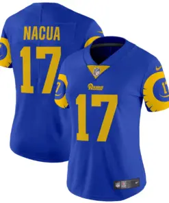 Los Angeles Rams Nike Women's Special Vapor Limited Stitched Jersey - Navy - Image 29