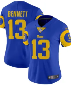 Los Angeles Rams Nike Women's Special Vapor Limited Stitched Jersey - Navy - Image 30