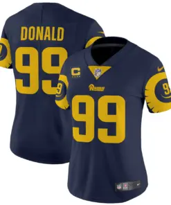 Los Angeles Rams Nike Women's Special Vapor Limited Stitched Jersey - Navy