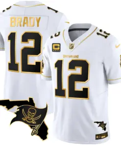 Tampa Bay Buccaneers Nike Florida Patch Vapor Stitched Jersey - Black - Image 22