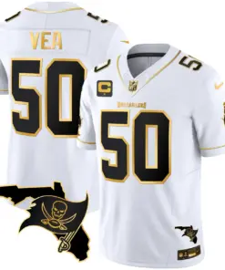 Tampa Bay Buccaneers Nike Florida Patch Vapor Stitched Jersey - Black - Image 26