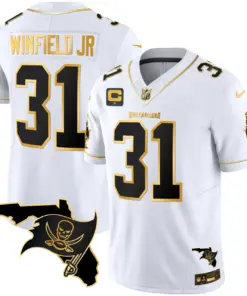 Tampa Bay Buccaneers Nike Florida Patch Vapor Stitched Jersey - Black - Image 27