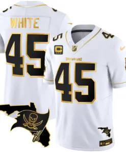 Tampa Bay Buccaneers Nike Florida Patch Vapor Stitched Jersey - Black - Image 28
