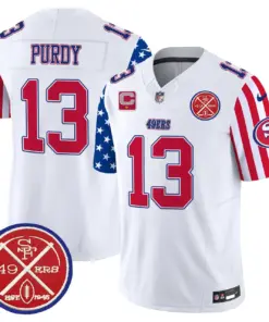 San Francisco 49ers Nike American Style Vapor Limited Stitched Jersey - White - Image 3