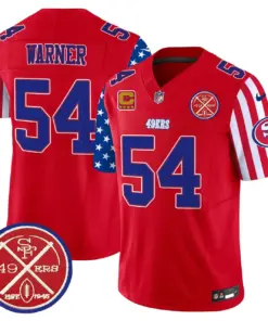 San Francisco 49ers Nike American Style Vapor Limited Stitched Jersey - White - Image 15
