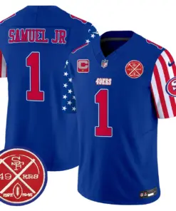 San Francisco 49ers Nike American Style Vapor Limited Stitched Jersey - White - Image 22