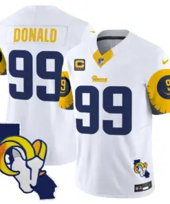 Los Angeles Rams Nike Special Vapor Limited Stitched Jersey V2 - Navy - Image 7