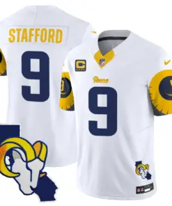 Los Angeles Rams Nike Special Vapor Limited Stitched Jersey V2 - Navy - Image 9