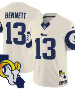 Los Angeles Rams Nike Special Vapor Limited Stitched Jersey V2 - Navy - Image 24