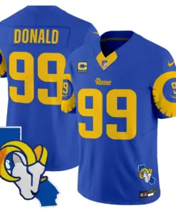 Los Angeles Rams Nike Special Vapor Limited Stitched Jersey V2 - Navy - Image 25