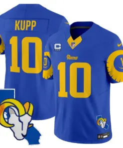 Los Angeles Rams Nike Special Vapor Limited Stitched Jersey V2 - Navy - Image 26