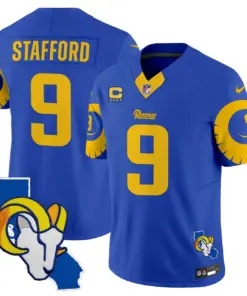 Los Angeles Rams Nike Special Vapor Limited Stitched Jersey V2 - Navy - Image 27