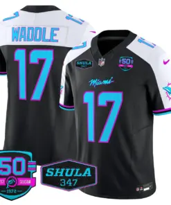 Alternative view of Tua Tagovailoa Miami Dolphins Nike Vice Vapor Limited Stitched Jersey V4 - Black