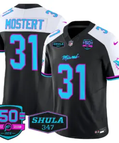 Tua Tagovailoa Miami Dolphins Nike Vice Vapor Limited Stitched Jersey V4 - Black - Image 4