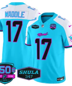 Tua Tagovailoa Miami Dolphins Nike Vice Vapor Limited Stitched Jersey V4 - Black - Image 10