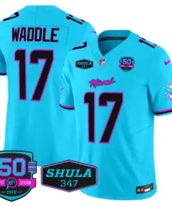 Tua Tagovailoa Miami Dolphins Nike Vice Vapor Limited Stitched Jersey V4 - Black - Image 18
