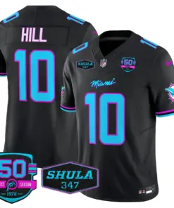 Tua Tagovailoa Miami Dolphins Nike Vice Vapor Limited Stitched Jersey V4 - Black - Image 35
