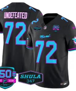 Tua Tagovailoa Miami Dolphins Nike Vice Vapor Limited Stitched Jersey V4 - Black - Image 40