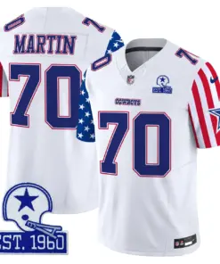 Dallas Cowboys Nike American Style Vapor Limited Stitched Jersey - White - Image 7