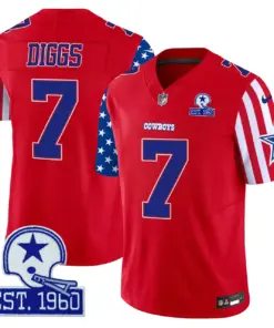Dallas Cowboys Nike American Style Vapor Limited Stitched Jersey - White - Image 11