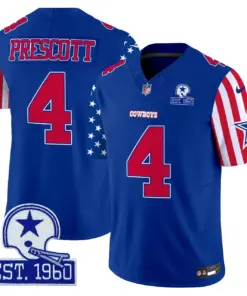 Dallas Cowboys Nike American Style Vapor Limited Stitched Jersey - White - Image 16