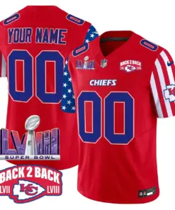 Alternative view of American Style Kansas City Chiefs Nike Vapor Custom Limited Stitched Jersey - White