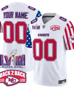 American Style Kansas City Chiefs Nike Vapor Custom Limited Stitched Jersey - White