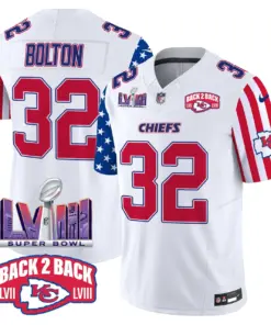 Kansas City Chiefs Nike American Style Vapor Limited Stitched Jersey - White - Image 6