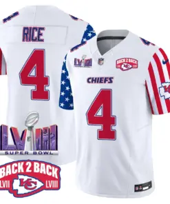 Kansas City Chiefs Nike American Style Vapor Limited Stitched Jersey - White - Image 7