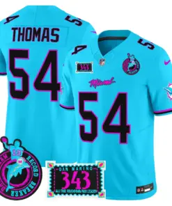 Tua Tagovailoa Miami Dolphins Nike Dan the Man Record Breaker Patch Vapor Limited Stitched Jersey - Black - Image 22