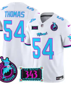 Tua Tagovailoa Miami Dolphins Nike Dan the Man Record Breaker Patch Vapor Limited Stitched Jersey - Black - Image 30