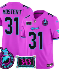 Tua Tagovailoa Miami Dolphins Nike Dan the Man Record Breaker Patch Vapor Limited Stitched Jersey - Black - Image 44