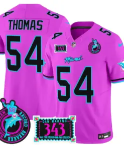 Tua Tagovailoa Miami Dolphins Nike Dan the Man Record Breaker Patch Vapor Limited Stitched Jersey - Black - Image 46