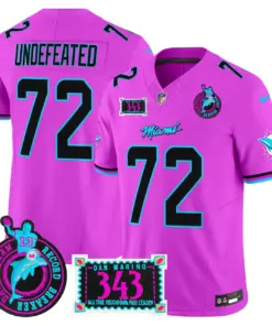 Tua Tagovailoa Miami Dolphins Nike Dan the Man Record Breaker Patch Vapor Limited Stitched Jersey - Black - Image 48
