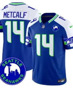 Seattle Seahawks Nike 2024 City Patch Vapor Limited Stitched Jersey - Anthracite - Image 11