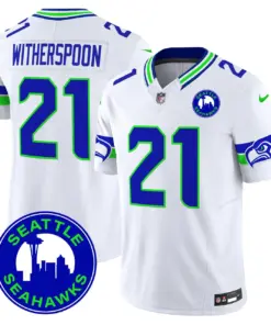 Seattle Seahawks Nike 2024 City Patch Vapor Limited Stitched Jersey - Anthracite - Image 23