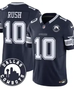 Dallas Cowboys Nike City Patch Vapor Limited Stitched Jersey - Navy - Image 5