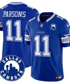 Dallas Cowboys Nike City Patch Vapor Limited Stitched Jersey - Navy - Image 8