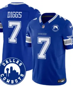 Dallas Cowboys Nike City Patch Vapor Limited Stitched Jersey - Navy - Image 11