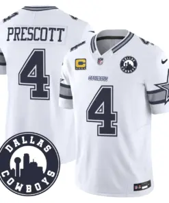 Dallas Cowboys Nike City Patch Vapor Limited Stitched Jersey - Navy - Image 16
