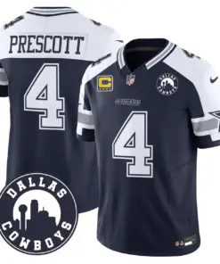 Dallas Cowboys Nike City Patch Vapor Limited Stitched Jersey - Navy - Image 23