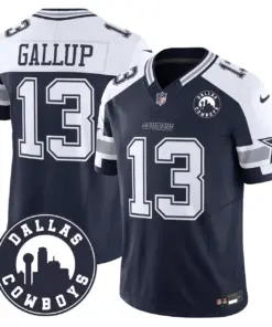 Dallas Cowboys Nike City Patch Vapor Limited Stitched Jersey - Navy - Image 27