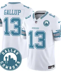 Dallas Cowboys Nike City Patch Vapor Limited Stitched Jersey - Navy - Image 34