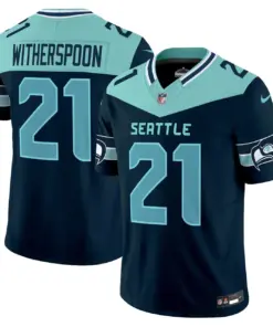 Alternative view of Seattle Seahawks Nike Vapor Limited Stitched Jersey - Navy